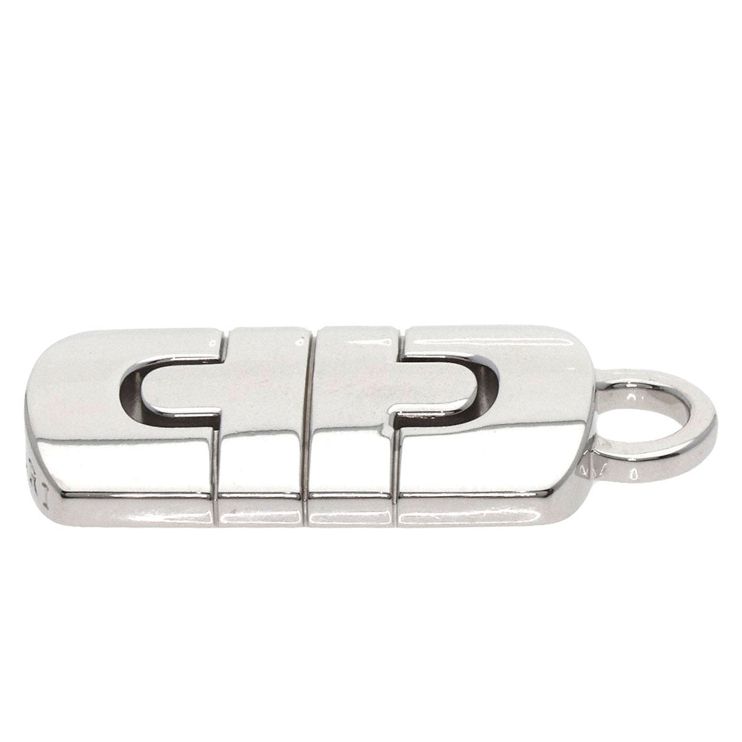 BVLGARI Pendant top K18WG Silver Parentesi