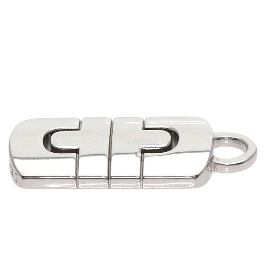 BVLGARI Pendant top K18WG Silver Parentesi