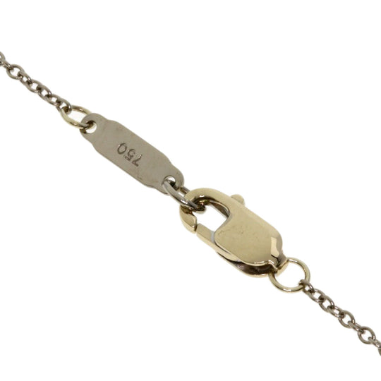 TIFFANY&Co. Necklace K18WG gold multi heart drop
