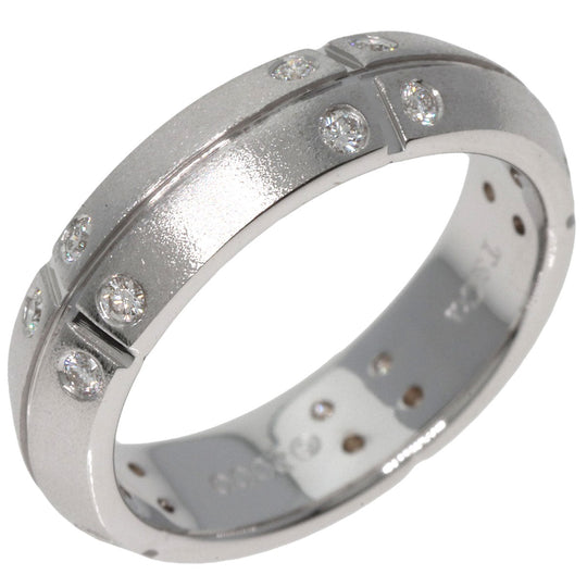 TIFFANY&Co. Ring K18WG Silver Streamerica Diamond