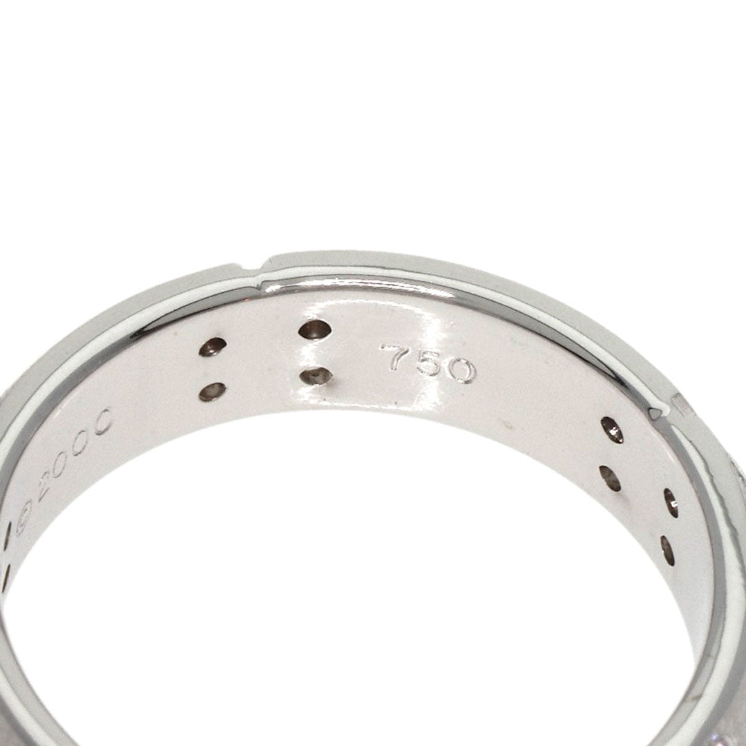 TIFFANY&Co. Ring K18WG Silver Streamerica Diamond