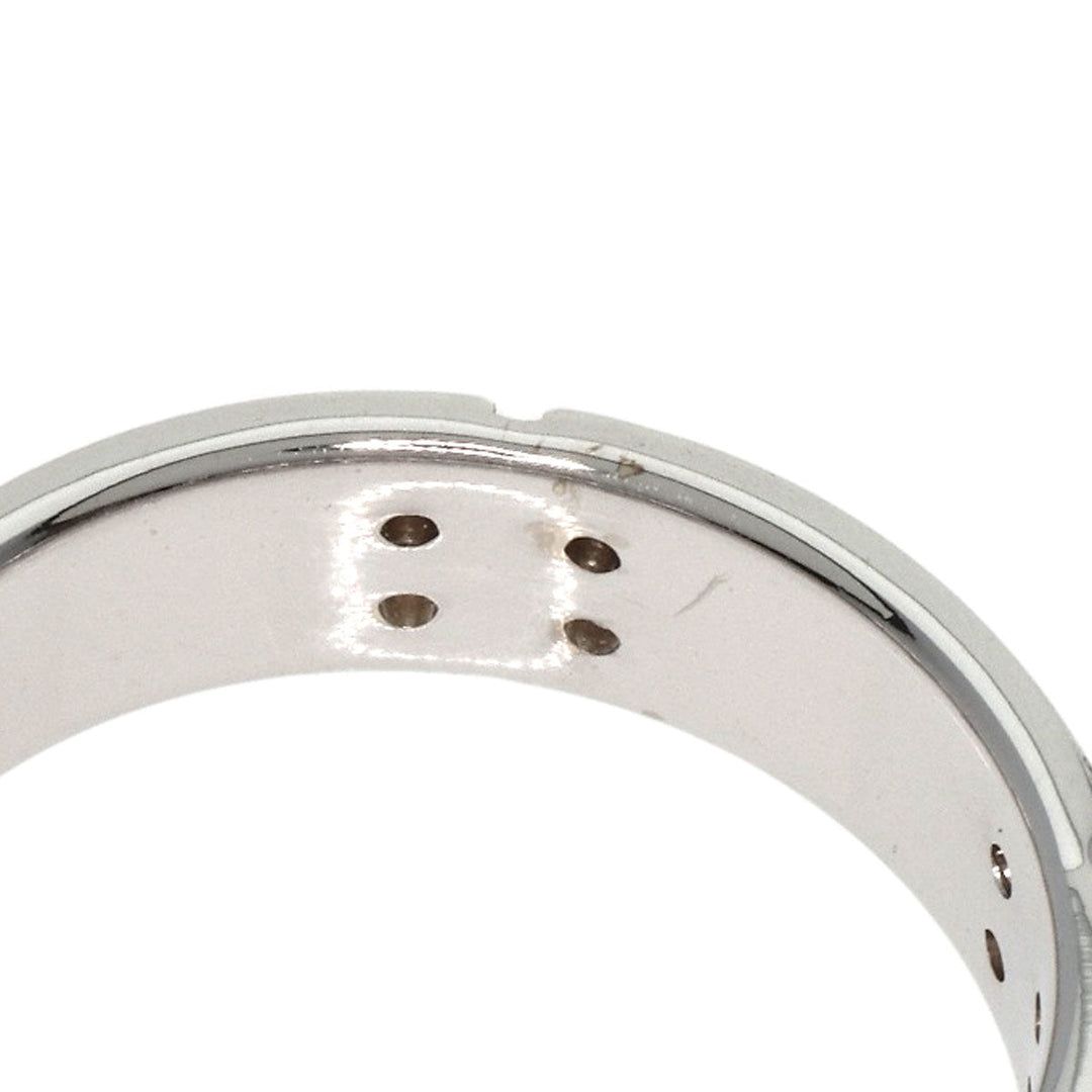 TIFFANY&Co. Ring K18WG Silver Streamerica Diamond