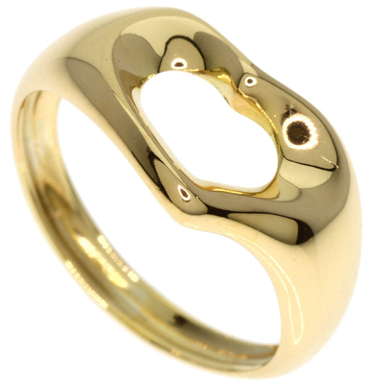 TIFFANY&Co. Ring 18K Yellow Gold gold Open heart Women Used Authentic