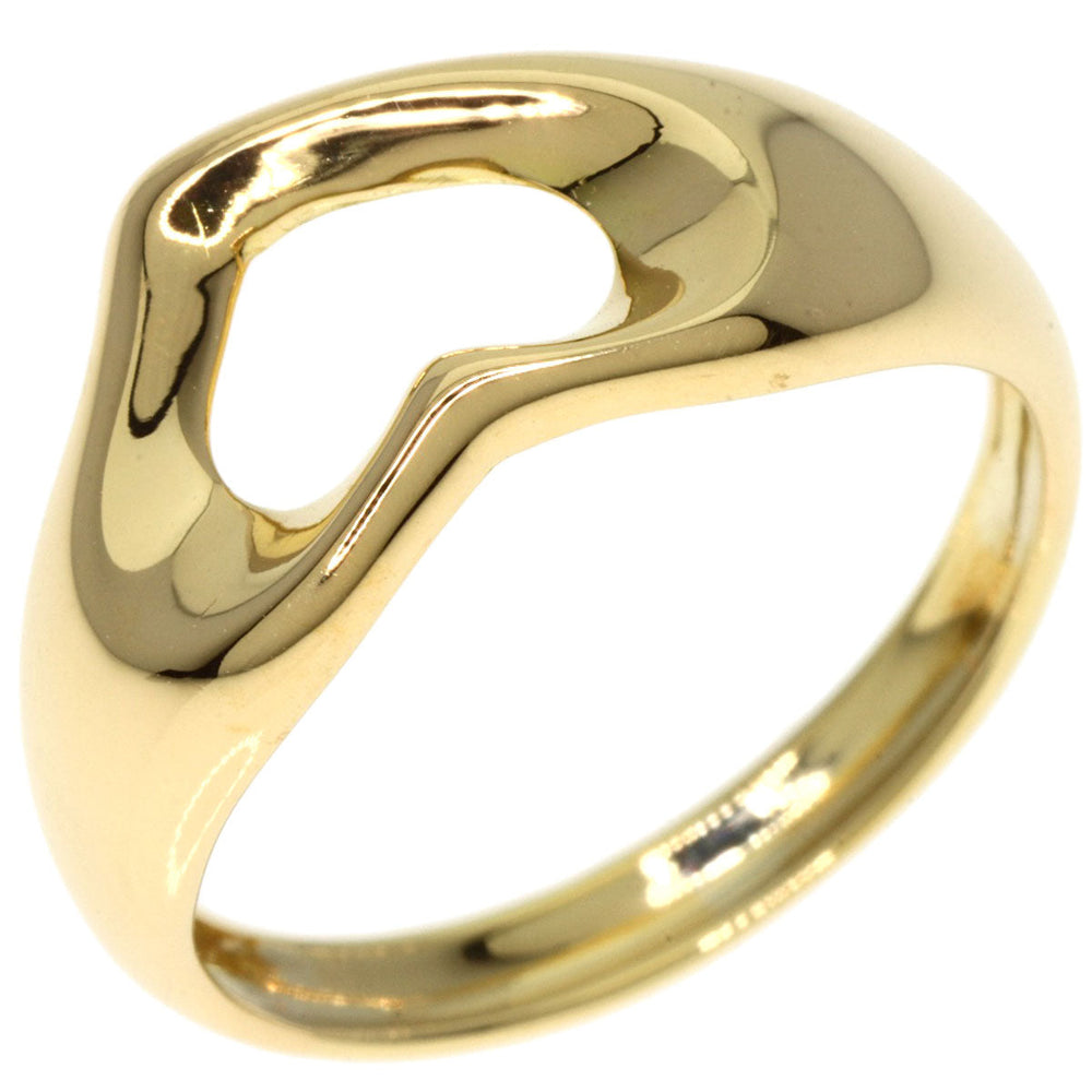 TIFFANY&Co. Ring 18K Yellow Gold gold Open heart Women Used Authentic