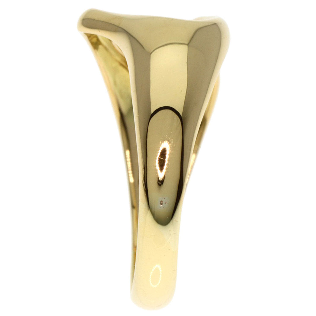 TIFFANY&Co. Ring 18K Yellow Gold gold Open heart Women Used Authentic