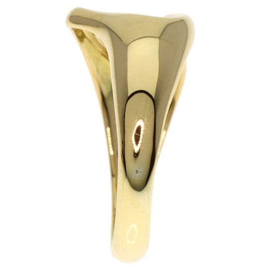 TIFFANY&Co. Ring 18K Yellow Gold gold Open heart Women Used Authentic