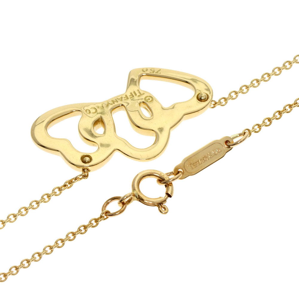 TIFFANY&Co. Necklace 18K Yellow Gold gold Triple heart Women Used Authentic