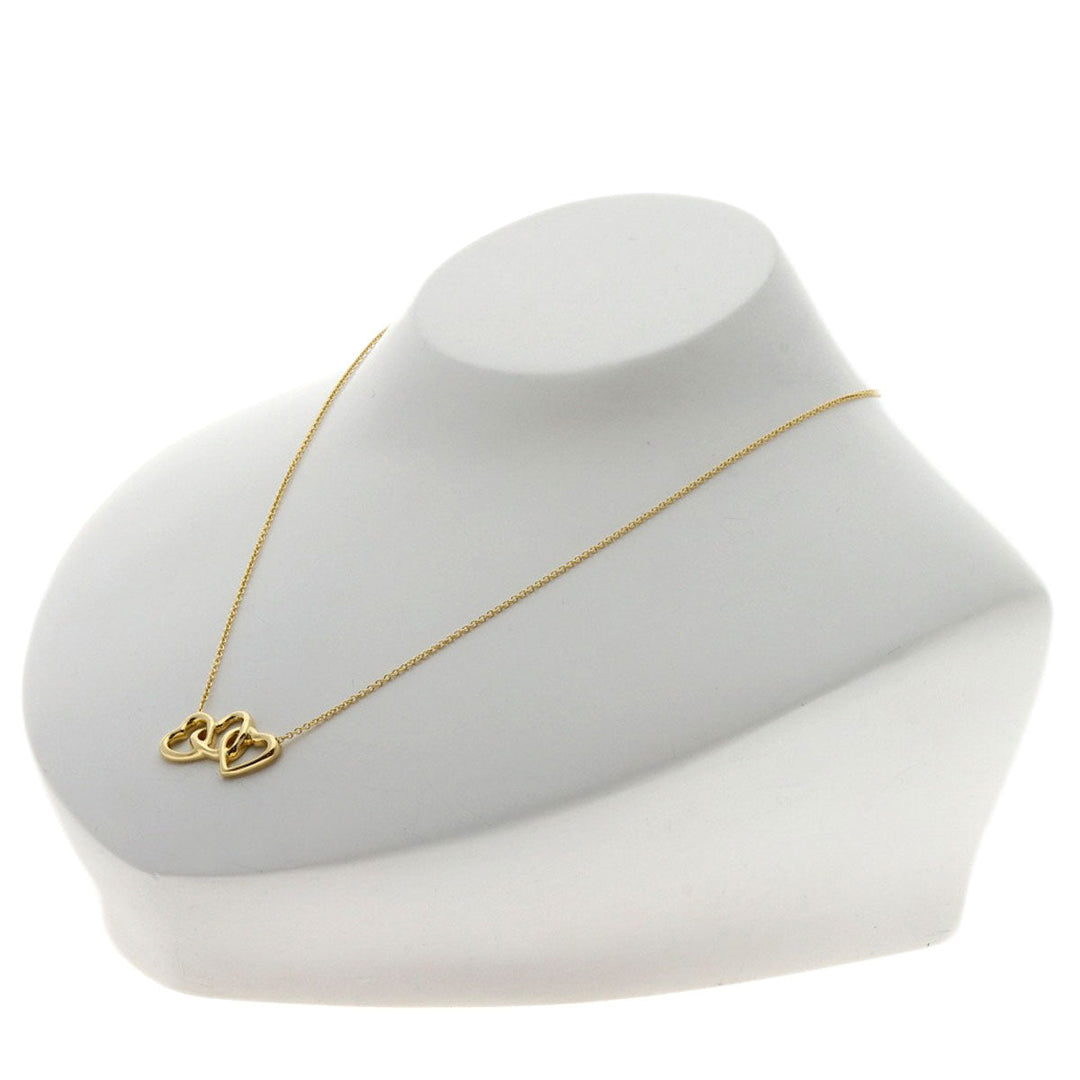TIFFANY&Co. Necklace 18K Yellow Gold gold Triple heart Women Used Authentic