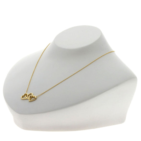 TIFFANY&Co. Necklace 18K Yellow Gold gold Triple heart Women Used Authentic