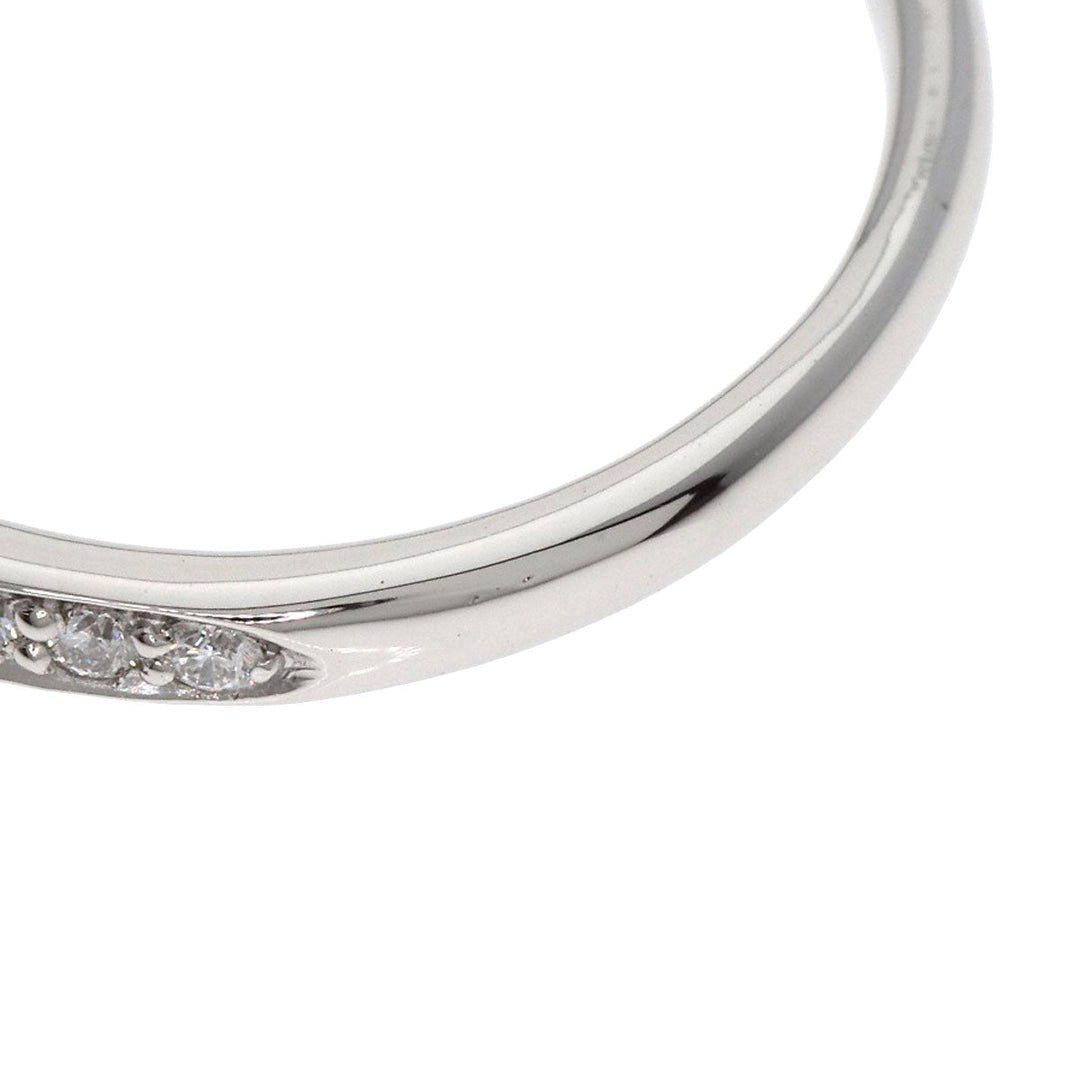 TIFFANY&Co. Ring PT950 Silver Harmony diamond Women Used Authentic