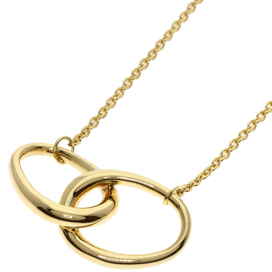 TIFFANY&Co. Necklace 18K Yellow Gold gold Double loop Women Used Authentic