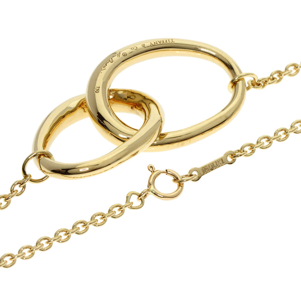 TIFFANY&Co. Necklace 18K Yellow Gold gold Double loop Women Used Authentic