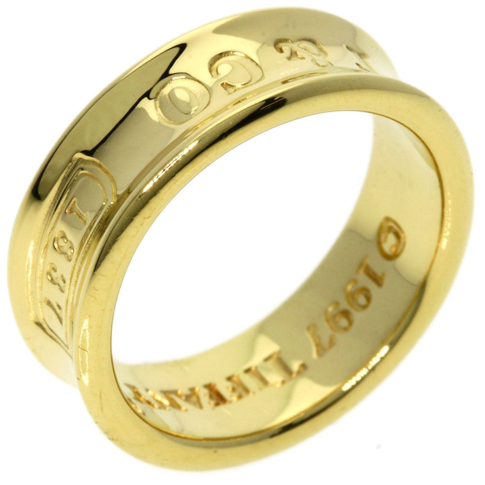 TIFFANY&Co. Ring 18K Yellow Gold gold 1837 Women Used Authentic