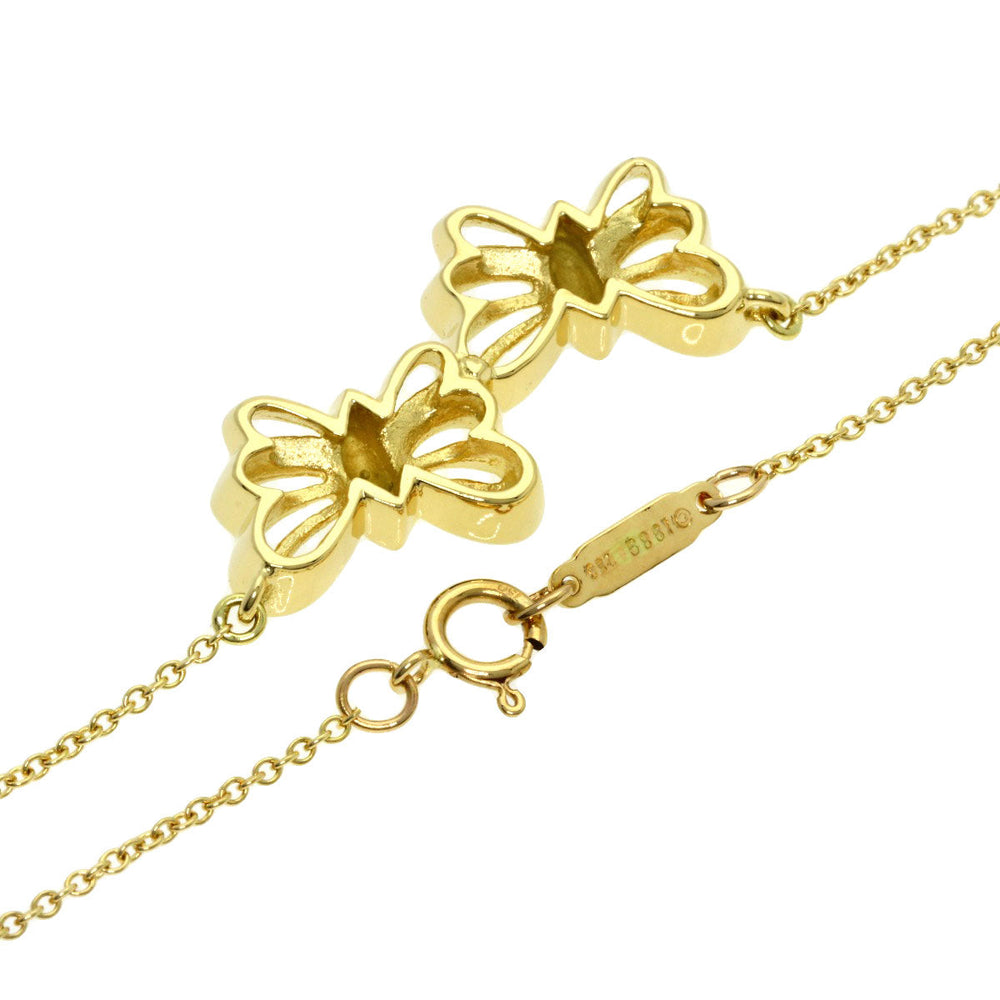 TIFFANY&Co. Necklace 18K Yellow Gold gold Double Butterfly