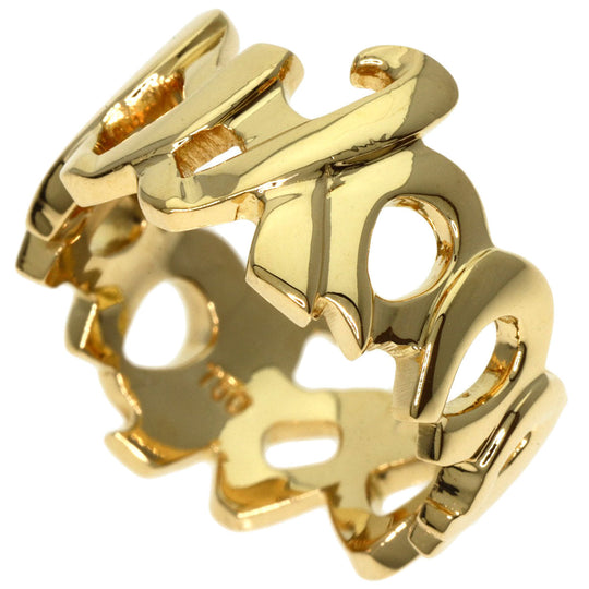 TIFFANY&Co. Ring 18K Yellow Gold gold Love & Kiss Paloma Picasso Women Used Authentic