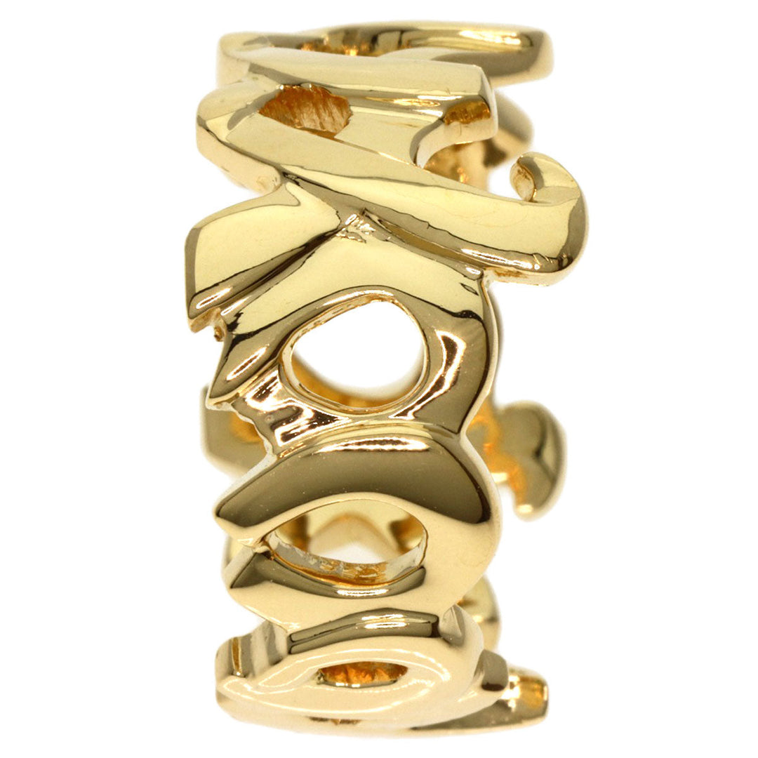 TIFFANY&Co. Ring 18K Yellow Gold gold Love & Kiss Paloma Picasso Women Used Authentic