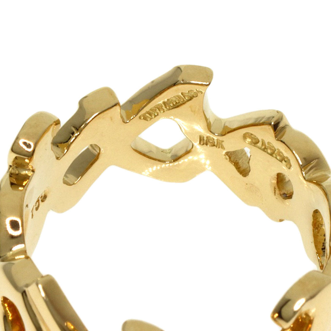 TIFFANY&Co. Ring 18K Yellow Gold gold Love & Kiss Paloma Picasso Women Used Authentic