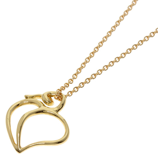 TIFFANY&Co. Necklace 18K Yellow Gold gold apple heart Women Used Authentic