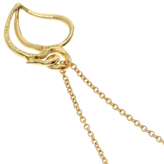 TIFFANY&Co. Necklace 18K Yellow Gold gold apple heart Women Used Authentic