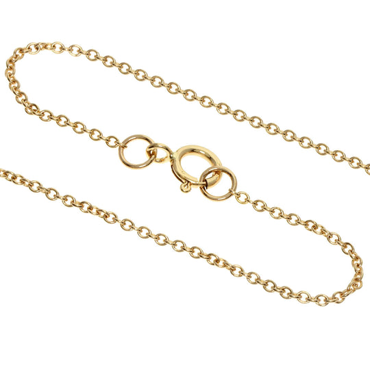 TIFFANY&Co. Necklace 18K Yellow Gold gold apple heart Women Used Authentic