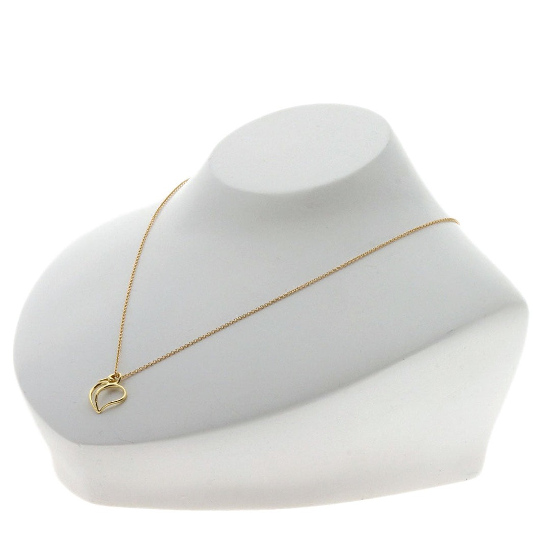 TIFFANY&Co. Necklace 18K Yellow Gold gold apple heart Women Used Authentic