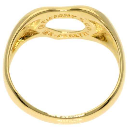 TIFFANY&Co. Ring 18K Yellow Gold gold Open heart Women Used Authentic