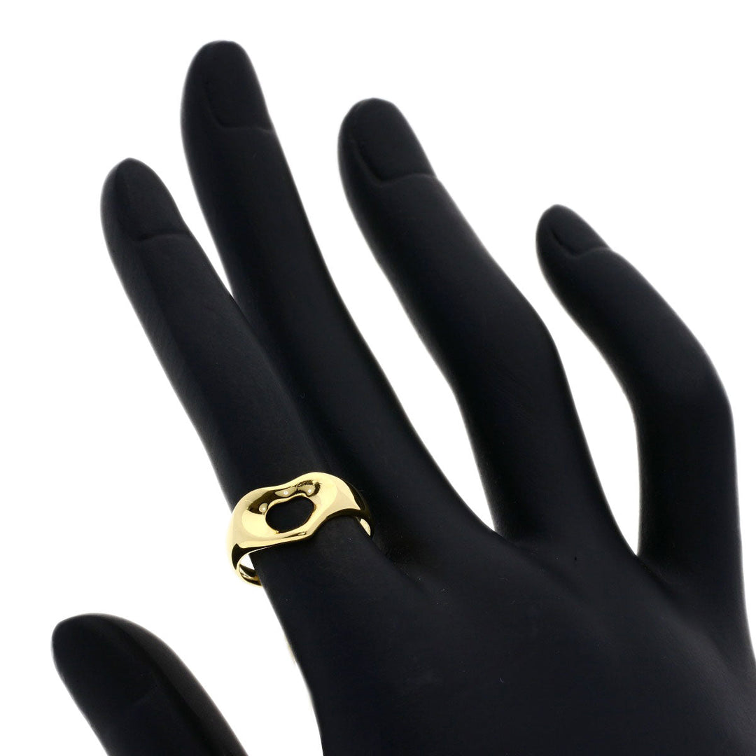 TIFFANY&Co. Ring 18K Yellow Gold gold Open heart Women Used Authentic