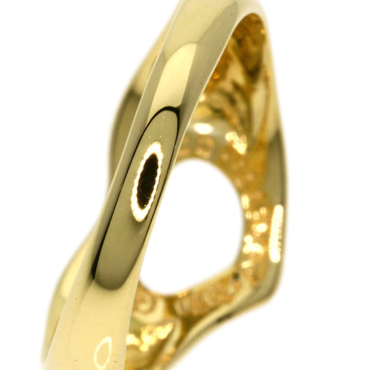 TIFFANY&Co. Ring 18K Yellow Gold gold Open heart Women Used Authentic