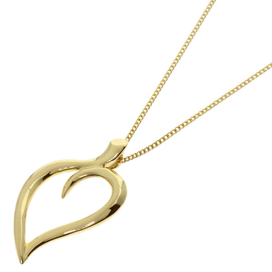 TIFFANY&Co. Necklace 18K Yellow Gold gold Leaf Women Used Authentic