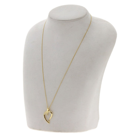 TIFFANY&Co. Necklace 18K Yellow Gold gold Leaf Women Used Authentic