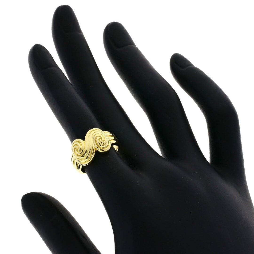 TIFFANY&Co. Ring 18K Yellow Gold gold tornado