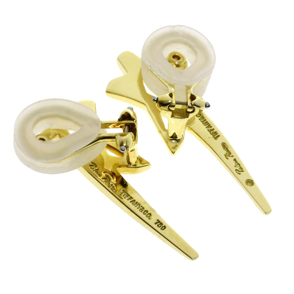 TIFFANY&Co. Earring 18K Yellow Gold gold Star of david