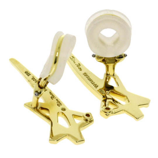TIFFANY&Co. Earring 18K Yellow Gold gold Star of david