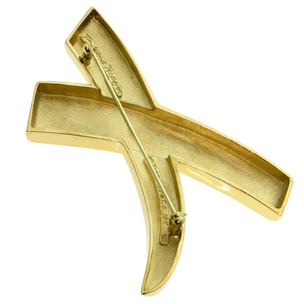 TIFFANY&Co. Brooch 18K Yellow Gold gold Kiss large Women Used Authentic
