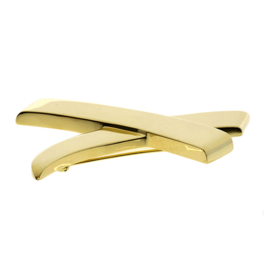 TIFFANY&Co. Brooch 18K Yellow Gold gold Kiss large Women Used Authentic