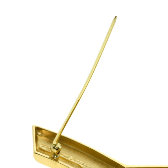 TIFFANY&Co. Brooch 18K Yellow Gold gold Kiss large Women Used Authentic