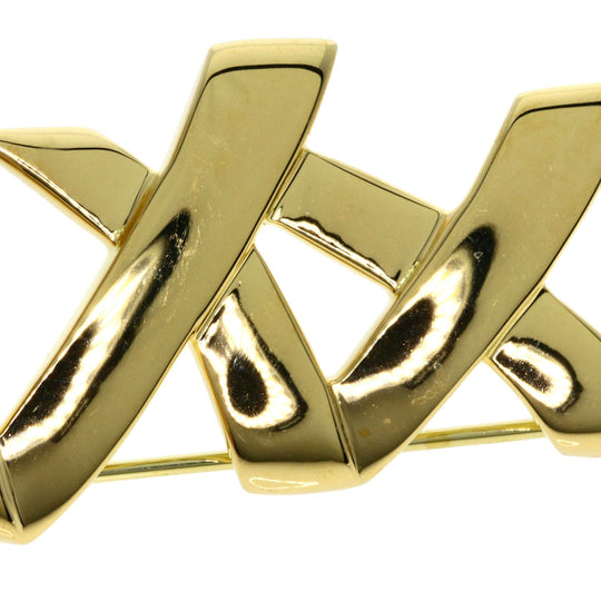 TIFFANY&Co. Brooch 18K Yellow Gold gold Triple Kiss Medium Women Used Authentic