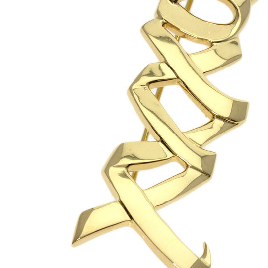 TIFFANY&Co. Brooch 18K Yellow Gold gold Love & Kiss