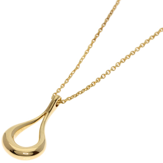 TIFFANY&Co. Necklace 18K Yellow Gold gold teardrop Women Used Authentic
