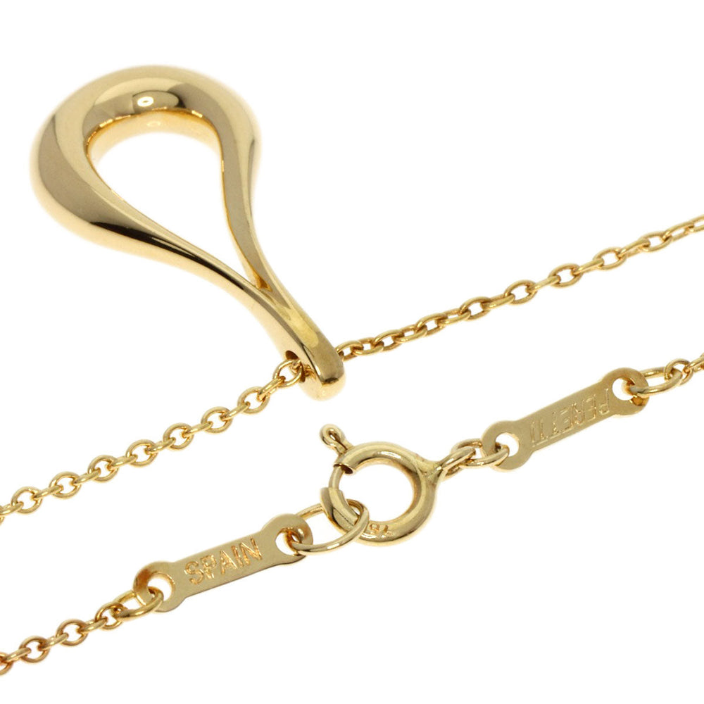TIFFANY&Co. Necklace 18K Yellow Gold gold teardrop Women Used Authentic