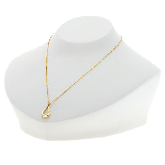 TIFFANY&Co. Necklace 18K Yellow Gold gold teardrop Women Used Authentic