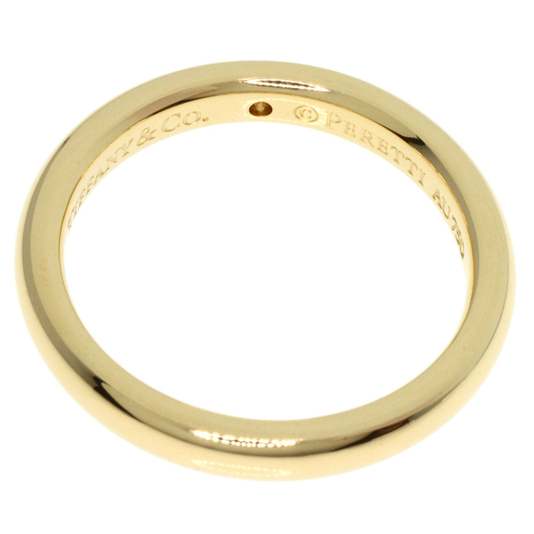 TIFFANY&Co. Ring 18K Yellow Gold gold Stacking band 1P diamond Women Used Authentic