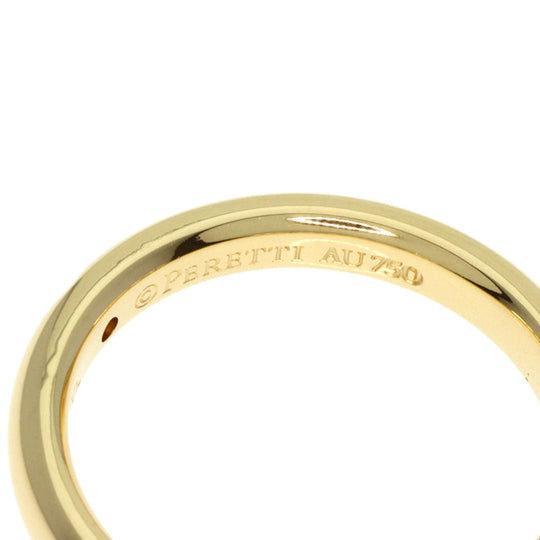TIFFANY&Co. Ring 18K Yellow Gold gold Stacking band 1P diamond Women Used Authentic