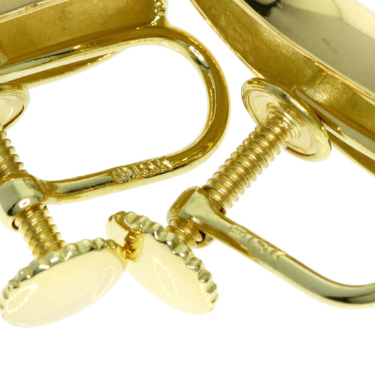 TIFFANY&Co. Earring 18K Yellow Gold gold Bean Women Used Authentic
