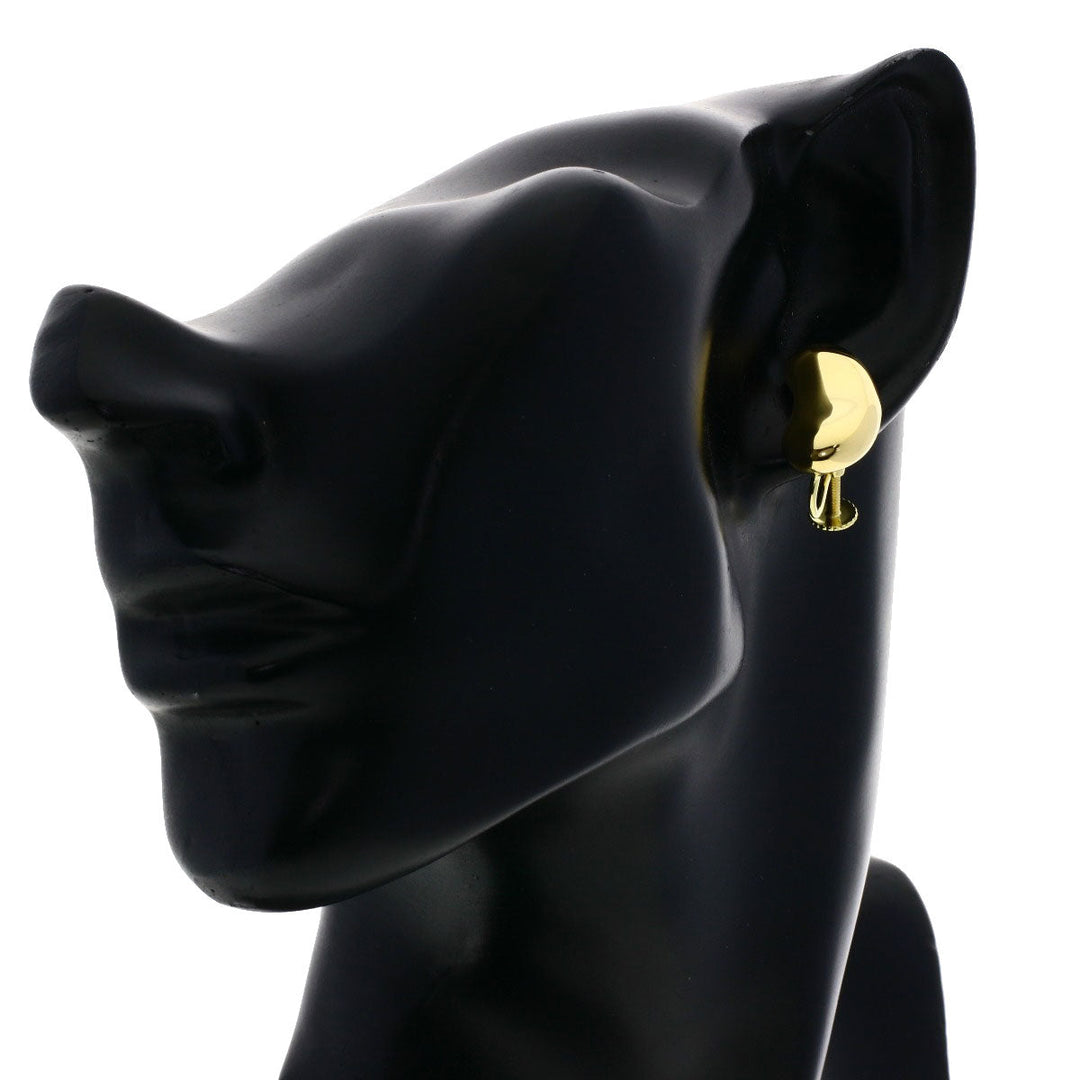 TIFFANY&Co. Earring 18K Yellow Gold gold Bean Women Used Authentic