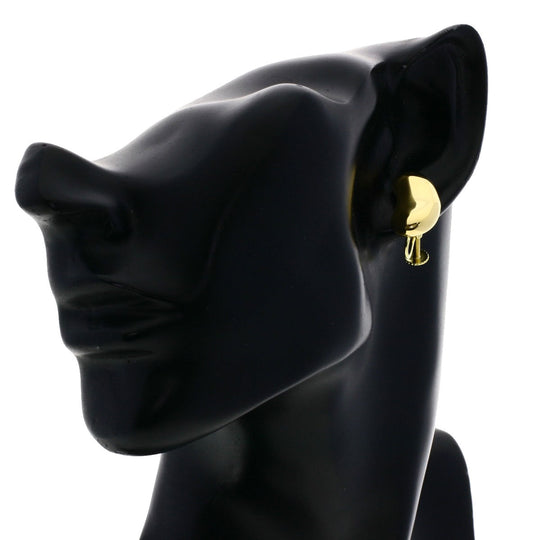 TIFFANY&Co. Earring 18K Yellow Gold gold Bean Women Used Authentic