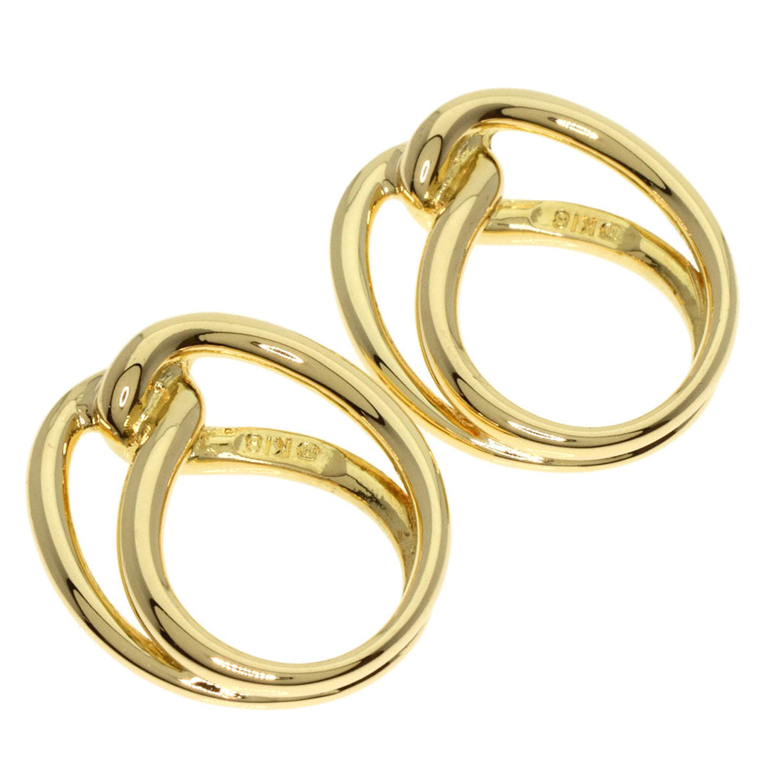 MIKIMOTO Earring 18K Yellow Gold gold Pearl Diamond Replacement TOP Set