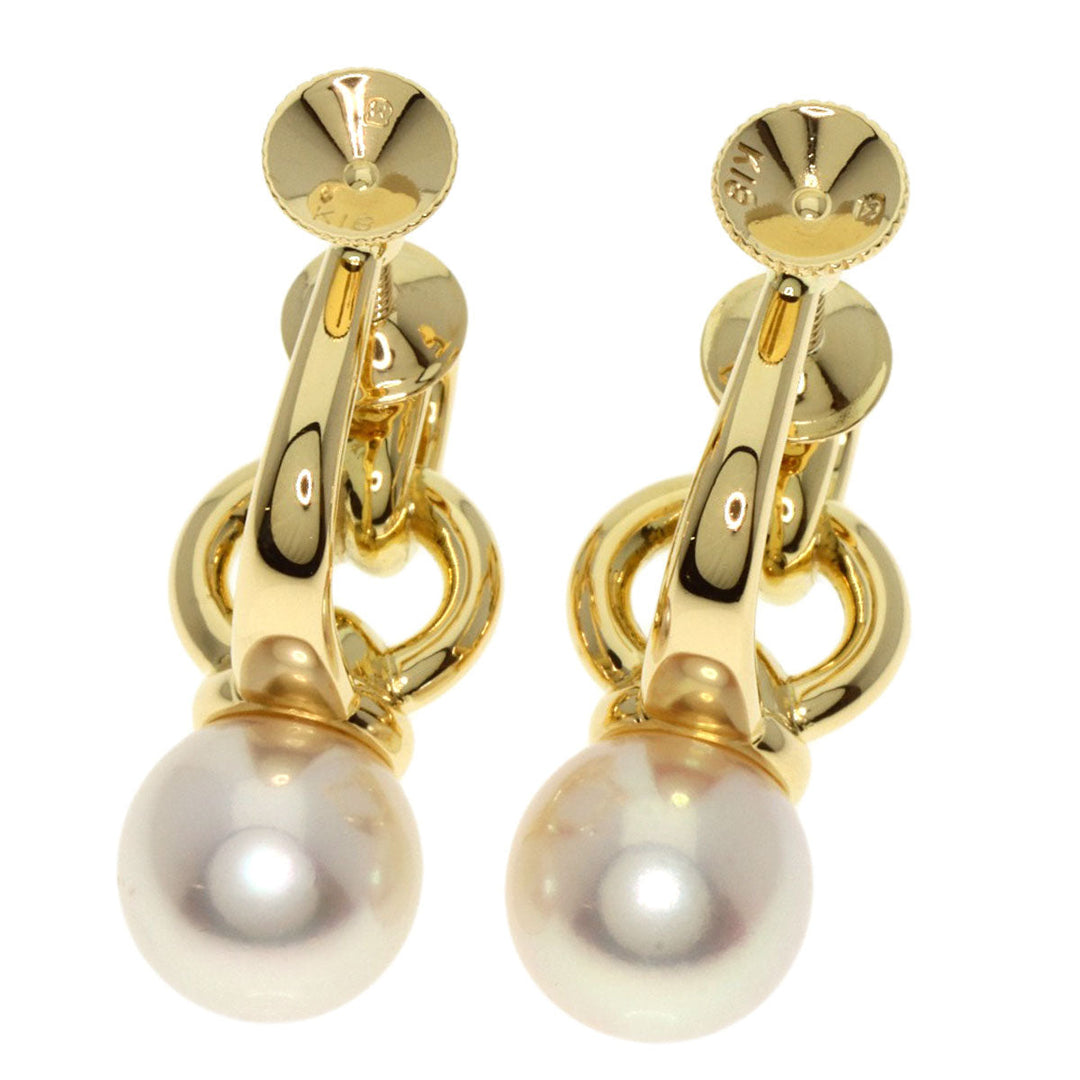 MIKIMOTO Earring 18K Yellow Gold gold Pearl