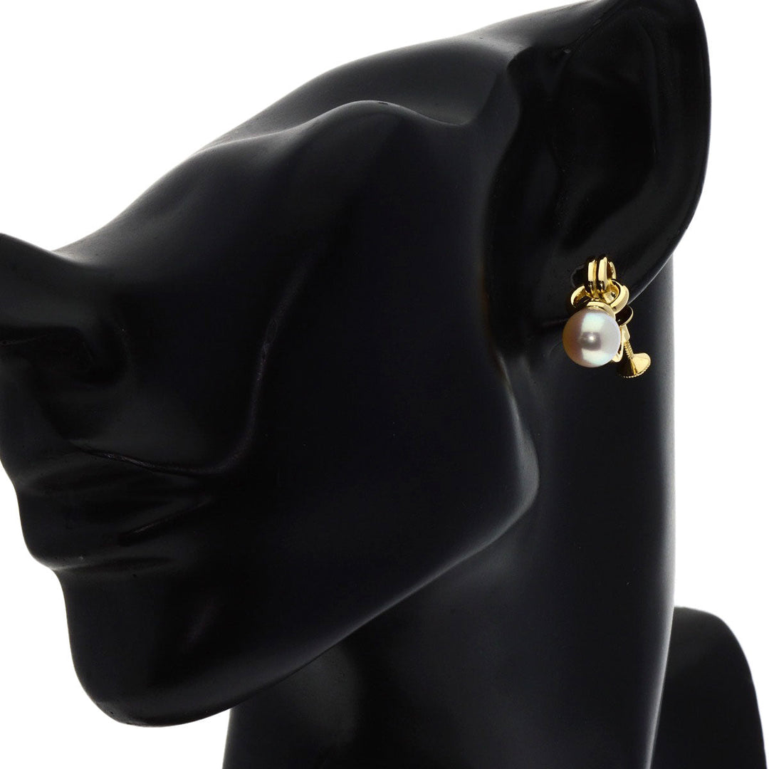 MIKIMOTO Earring 18K Yellow Gold gold Pearl