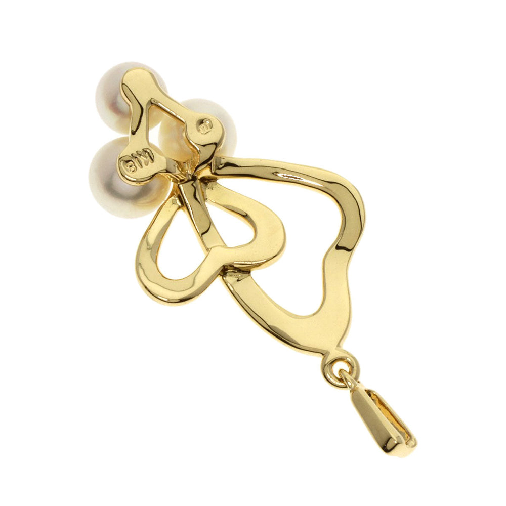 MIKIMOTO Pendant top 18K Yellow Gold gold Pearl Women Used Authentic